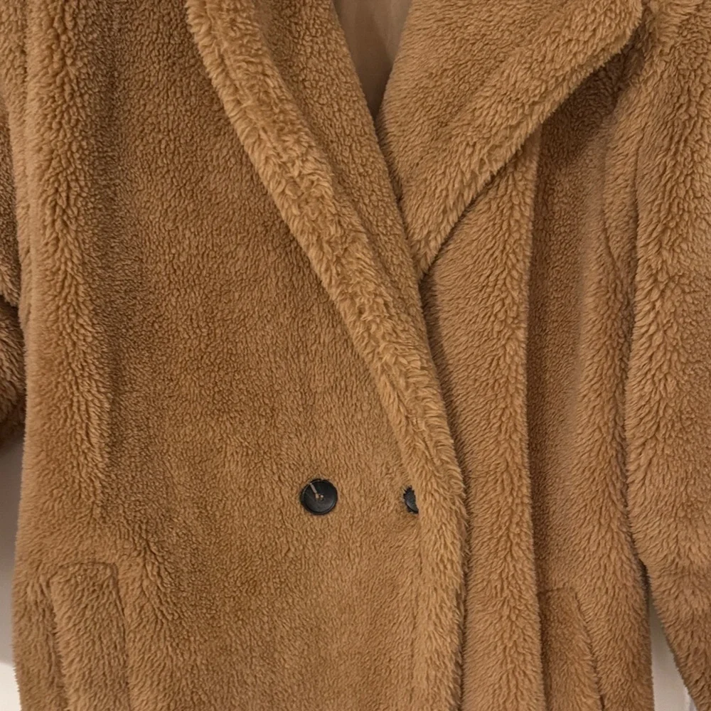 Boohoo Camel Teddy Jacket - Picture 4 of 5